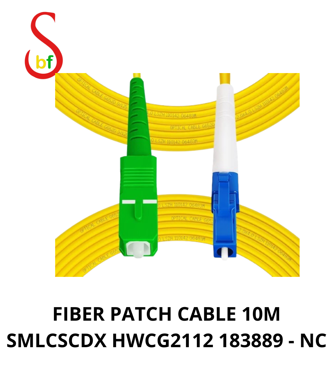 sougoubfmarket (13) FIBER PATCH CABLE 10M SMLCSCDX HWCG2112 183889 - NC – Image 1
