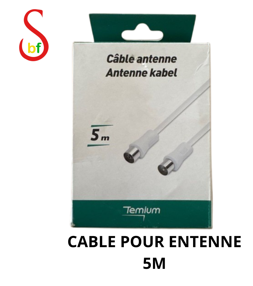 sougoubfmarket (6) CABLE POUR ENTENNE 5M – Image 1