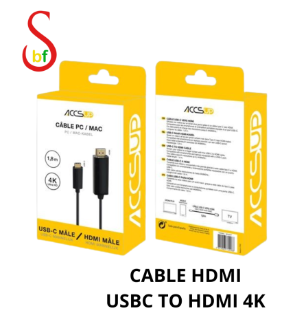 CABLE HDMI USBC TO HDMI 4K